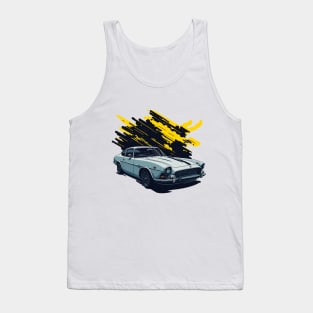 Volvo P1800 Vintage Car Tank Top